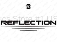 Side-Rear Reflection Logo