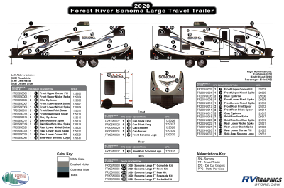 Forest River - Sonoma - 2020 Sonoma Travel Trailer