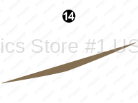 Rear Mid Brown Spike