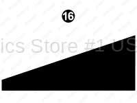 Mid Lwr Skirt Black Wedge