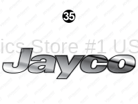 Front Chrome Jayco Logo