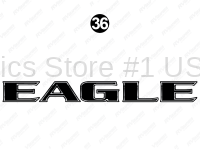 Side Chrome Eagle Logo
