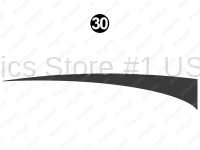 Rear Mid Black Spear