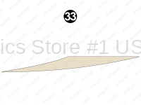 Rear Skirt Oyster Spear