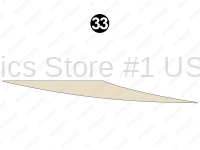 Rear Skirt Oyster Spear