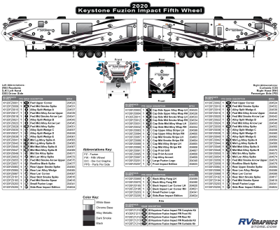 Keystone RV - Fuzion - 2020 Fuzion Impact Fifth Wheel
