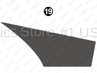 Fwd Lwr Gray Spike Curbside-Passenger Side