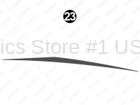 Mid Roofline Gray Spike Curbside-Passenger Side