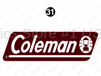 Side-Rear Coleman Logo - Image 2