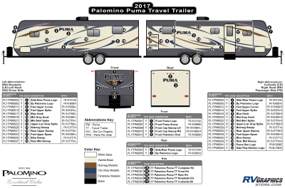 Palomino - Puma - 2017 Puma Travel Trailer