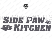 Side Paw Kitchen Logo