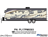 15 Piece 2017 Puma Travel Trailer Roadside Graphics Kit - Image 2