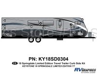 20 Piece 2018 Springdale Limited Ed Travel Curbside Graphics Kit