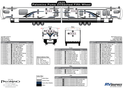 Palomino - Puma - 2020 Puma Unleashed Fifth Wheel