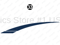 Mid Upper Blue Swoop