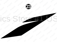 Mid Upper Black Wedge