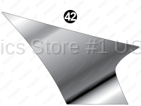 Front Chrome Upper Arm RH