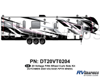 26 Piece 2020 Voltage Fifth Wheel Curbside Graphics Kit - Image 2
