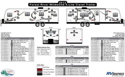 Forest River - Wildwood X-Lite - 2013 Wildwood X-Lite Travel Trailer