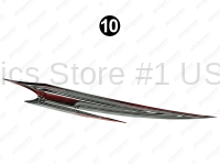 Rear Lwr Print Spike Swoop