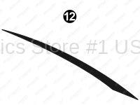 Mid Upper Black Sweep