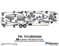 2012 Bighorn Fifth Wheel Curbside Graphics Set
