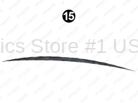 Rear Upper Print Brow