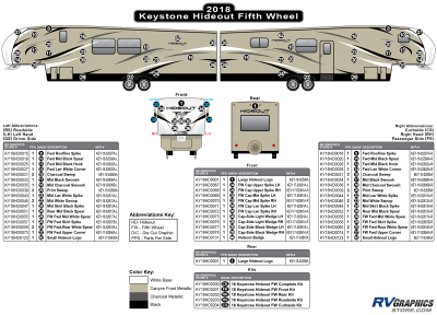 Keystone RV - Hideout - 2018 Hideout Fifth Wheel