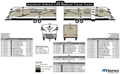 Keystone RV - Hideout - 2018 Hideout LHS Medium Length Travel Trailer
