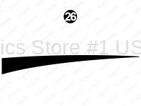 Rear Mid Black Spear