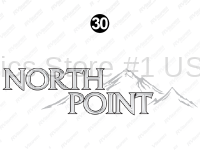 Front-Rear North Point Logo