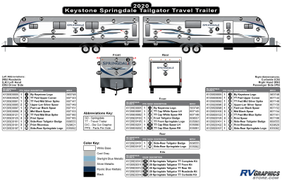Keystone RV - Springdale - 2019-2021 Springdale Tailgator Trailer