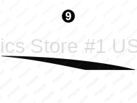 Mid Skirt Black Swoop