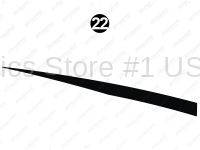 Rear Mid Black Sweep