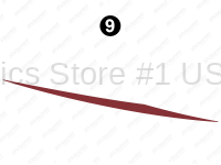 Fwd-Rear Burgundy Sweep