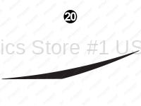 Rear Skirt Black Spike