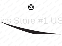 Rear Skirt Black Spike