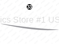 Rear Skirt Pewter Sweep