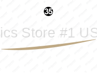 XLT Rear Skirt Gold Sweep