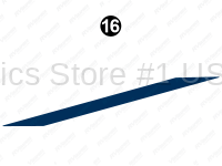 Mid Upper Blue Stripe