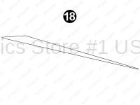 Rear Upper White Spike