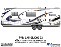 18 Piece 2010 Lance TT Premium Effect Roadside Graphics Kit