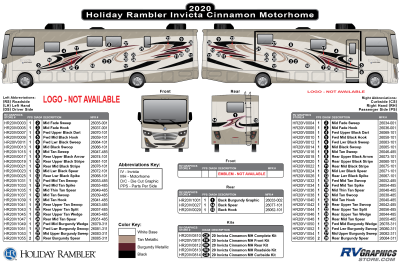 Holiday Rambler - Invicta - 2020 Invicta Motorhome Red Version