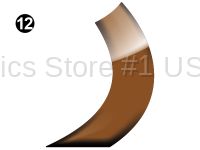 Mid Bronze Hook Lower