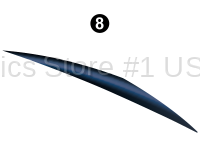 Mid Upper Blue Sweep Tail