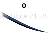 Mid Upper Blue Sweep Tip