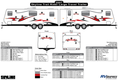 Skyline RV - Trailrider - 2007 Trailrider Lg Travel Trailer