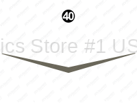 Back Top Slate "V"