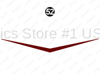 Back Top Red "V"