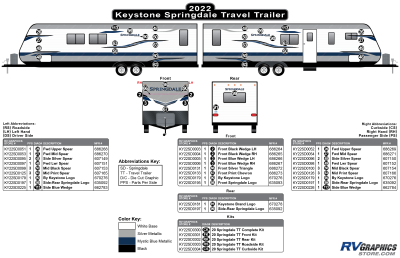 Keystone RV - Springdale - 2022 Springdale Travel Trailer